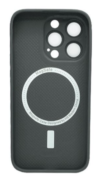 Чехол для телефона Aurora Glass Case for iPhone 14 Pro Max with MagSafe Graphite фото №2