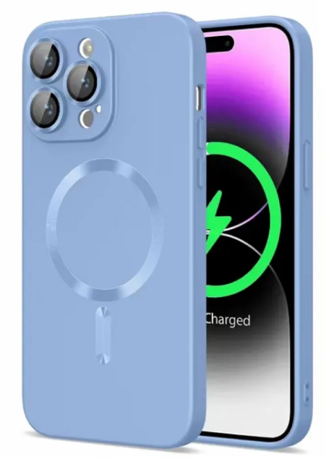 Чохол для телефона Cosmic Frame MagSafe Color for Apple iPhone 14 Pro Sierra Blue