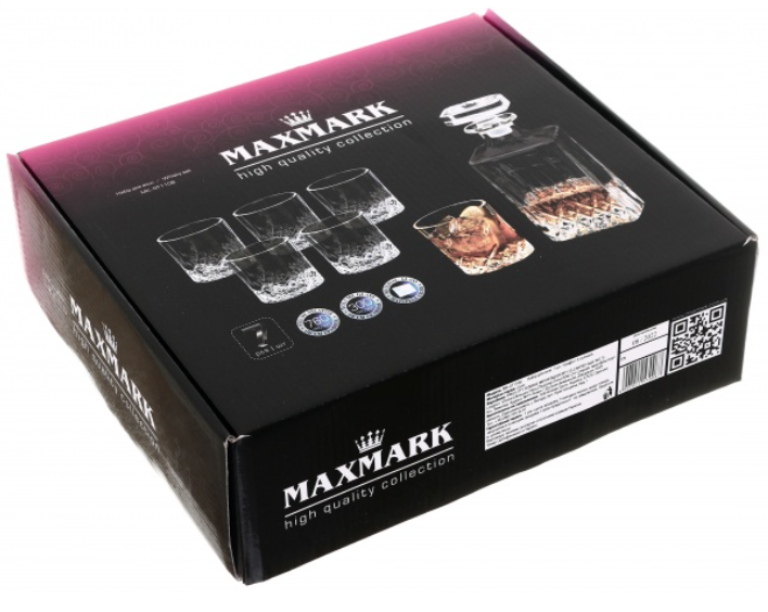 Набір склянок для віскі Maxmark MK-GT1108 фото №2