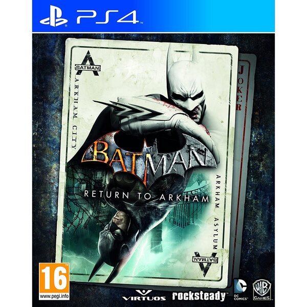 Диск GamesSoftware PS4 Batman: Return to Arkham, BD диск