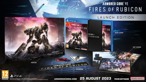 Диск GamesSoftware PS4 Armored Core VI: Fires of Rubicon - Launch Edition, BD диск фото №9