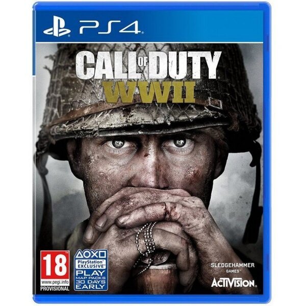 Диск GamesSoftware PS4 Call of Duty WWII, BD диск