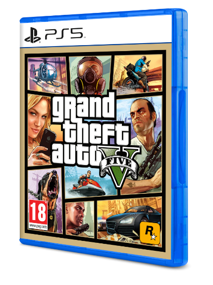 Диск GamesSoftware PS5 Grand Theft Auto V, BD диск фото №2