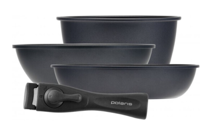Набор посуды Polaris EasyKeep-4DG 4пр. (018546)