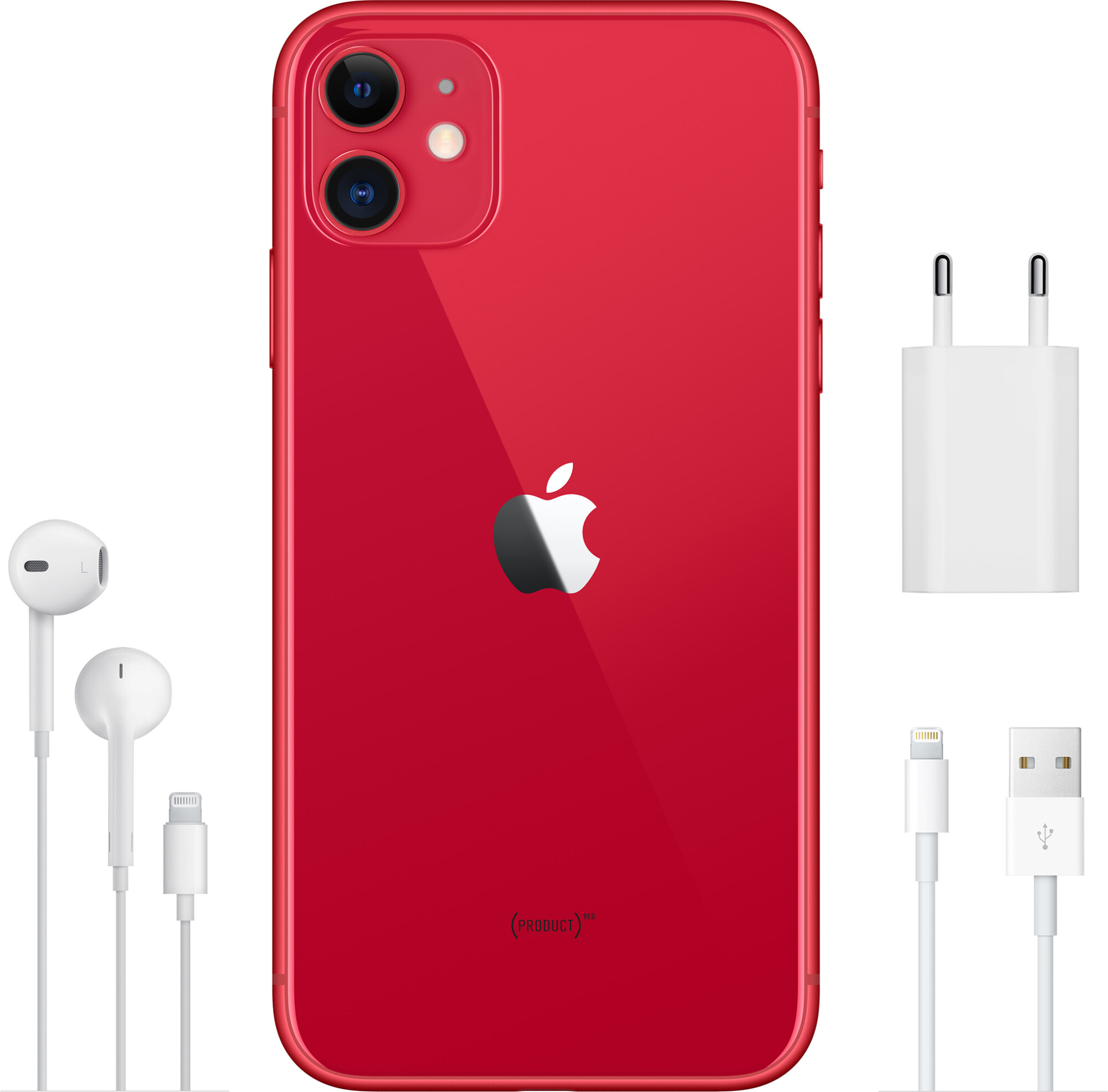 Смартфон Apple iPhone 11 128 Gb Red фото №4