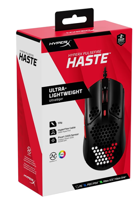 Комп'ютерна миша HyperX Pulsefire Haste USB (4P5E3AA) фото №3