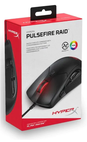 Комп'ютерна миша HyperX Pulsefire Raid (4P5Q3AA) фото №6