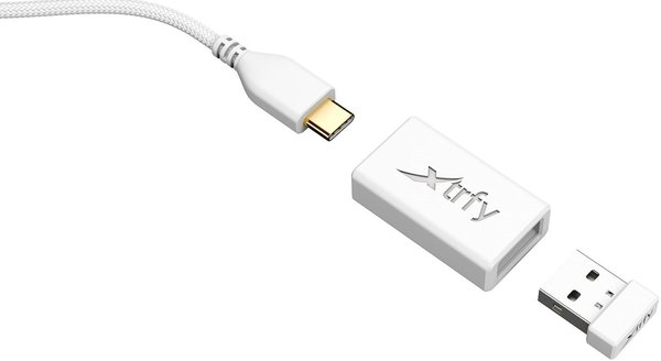 Компьютерная мыш Xtrfy M42, WL/USB-A, RGB (M42W-RGB-WHITE) фото №8