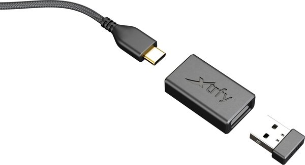 Компьютерная мыш Xtrfy M8, WL/USB-A, RGB (M8W-RGB-BLACK) фото №7