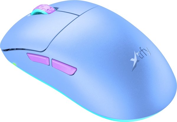 Комп'ютерна миша Xtrfy M8, WL/USB-A, RGB (M8W-RGB-PURPLE) фото №4