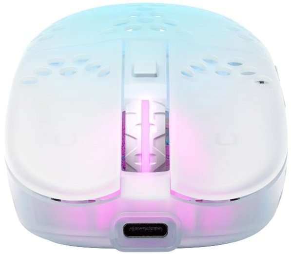 Комп'ютерна миша Xtrfy MZ1, WL/USB-A, RGB (MZ1W-RGB-WHITE) фото №3
