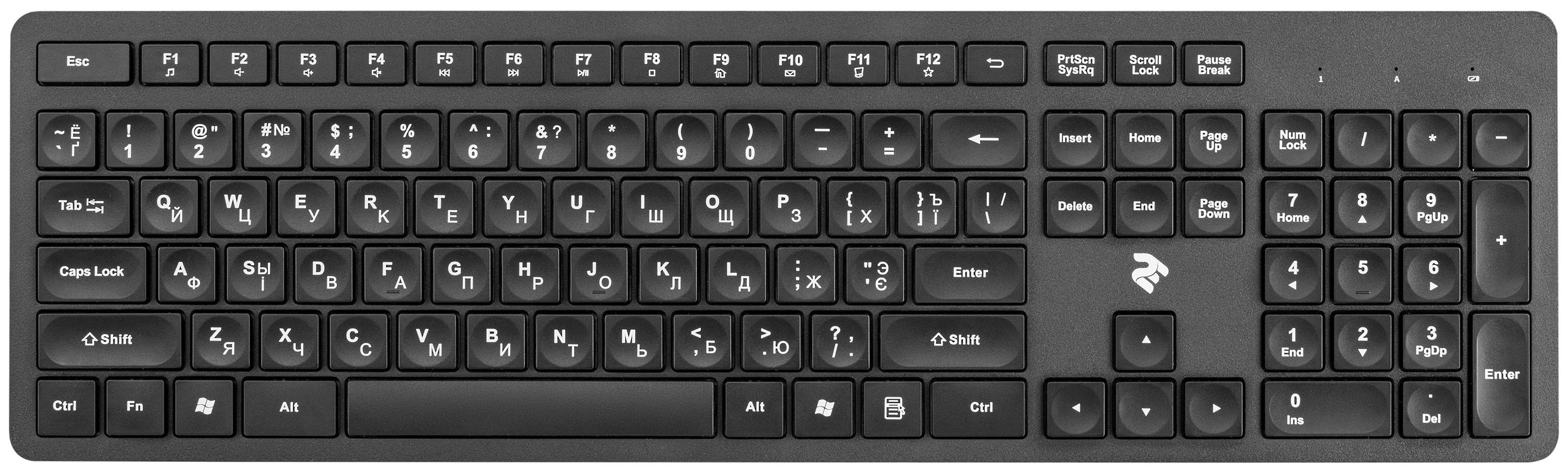 Клавіатура 2E Комплект MK420 WL (2E-MK420WB) фото №3