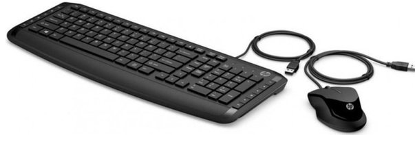 Клавіатура HP Комплект Pavilion 200 USB Black фото №2