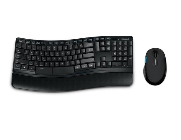 Клавіатура Microsoft Комплект Comfort Desktop Sculp WL Black Ru (L3V-00017) фото №2