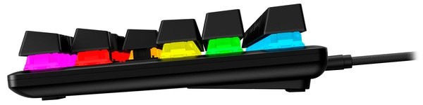 Клавіатура HyperX Alloy Origins Core PBT Red USB RGB ENG/UA (639N7AA) фото №4