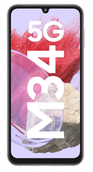 Смартфон Samsung SM-M346B (Galaxy M34 5G 8/128GB) Prism Silver фото №2