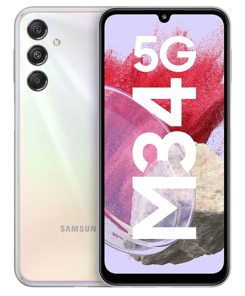 Смартфон Samsung SM-M346B (Galaxy M34 5G 8/128GB) Prism Silver