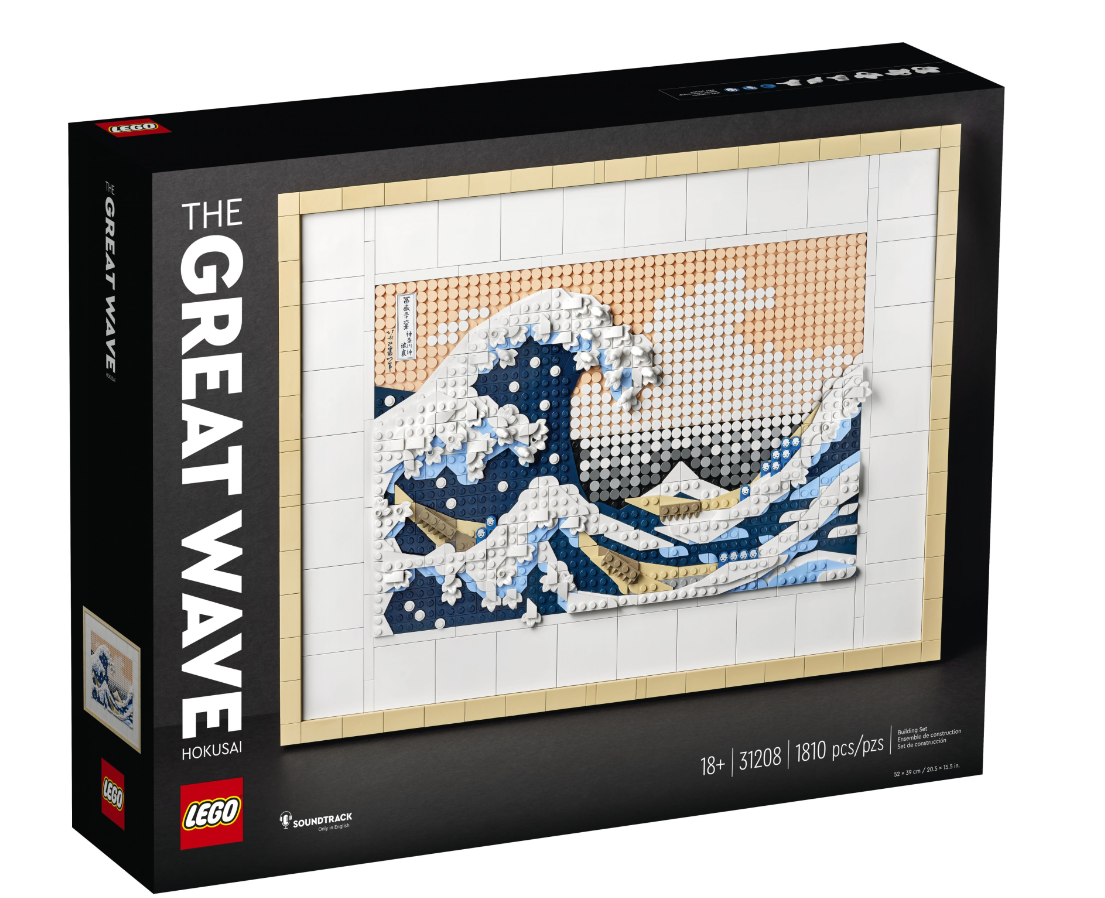 Конструктор Lego ART Хокусай, «Велика хвиля»