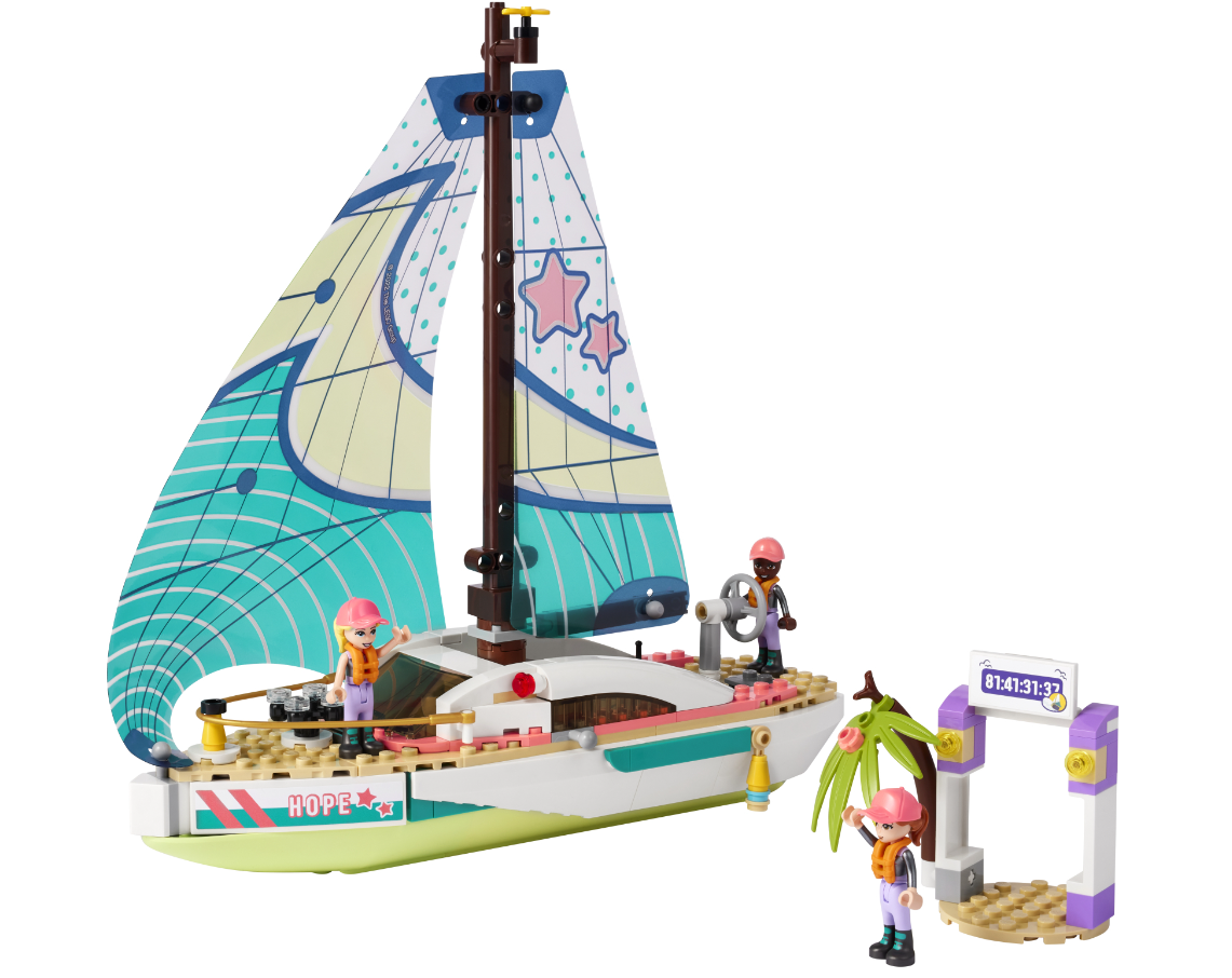 Конструктор Lego Friends Пригоди Стефані на вітрильному човні фото №2