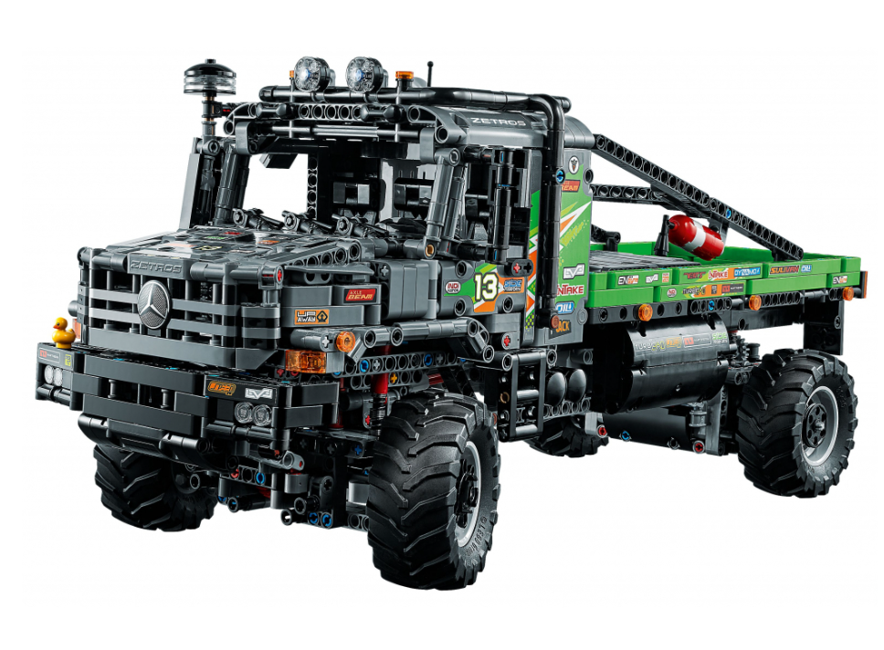 Конструктор Lego Technic Повнопривідна вантажівка для випробувань Mercedes-Benz Zetros фото №2