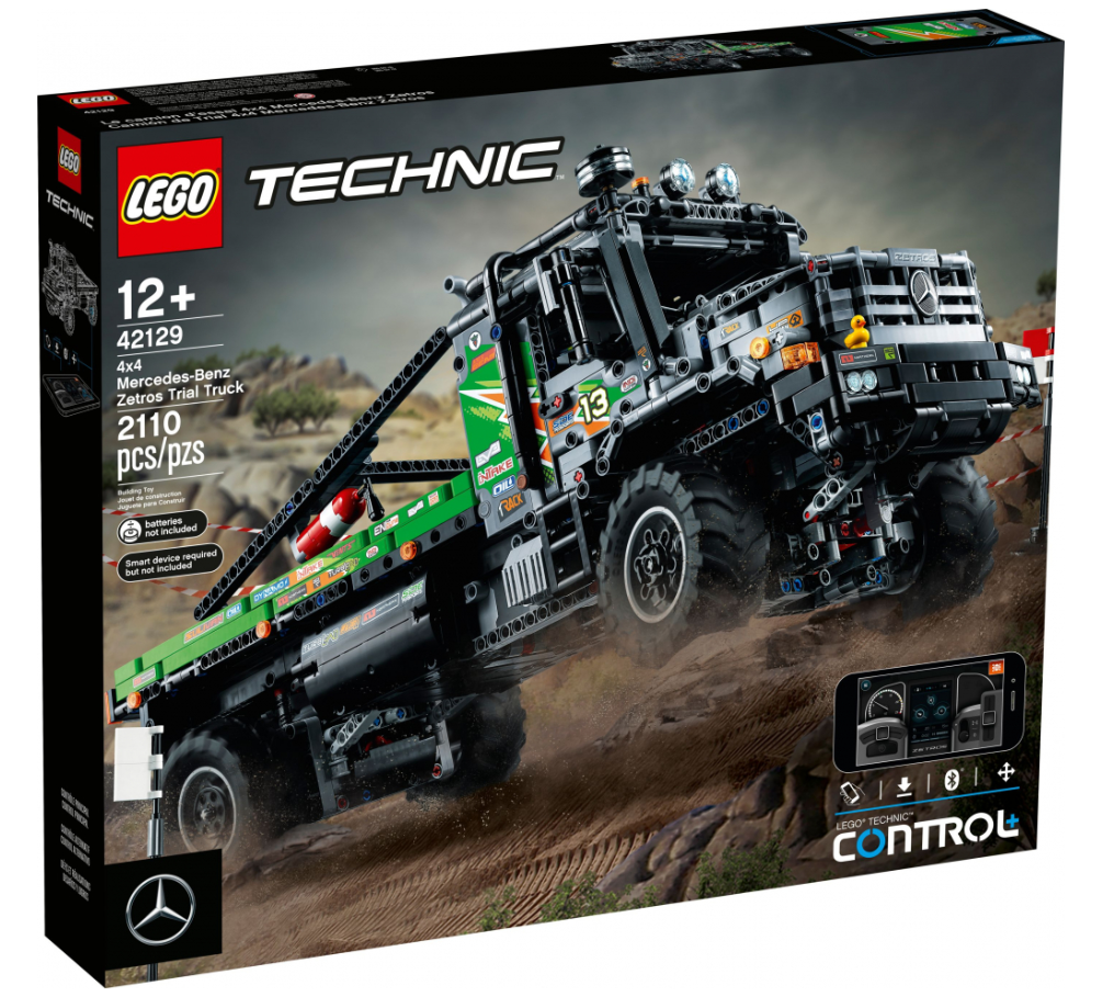 Конструктор Lego Technic Повнопривідна вантажівка для випробувань Mercedes-Benz Zetros