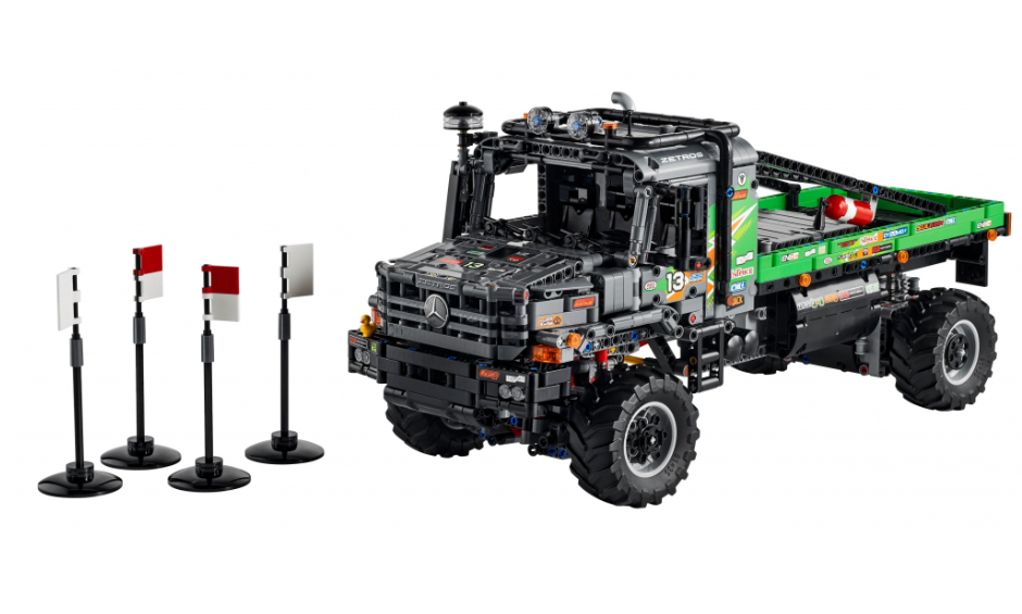 Конструктор Lego Technic Повнопривідна вантажівка для випробувань Mercedes-Benz Zetros фото №5