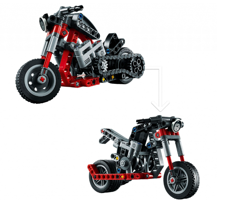 Конструктор Lego Technic Мотоцикл фото №4