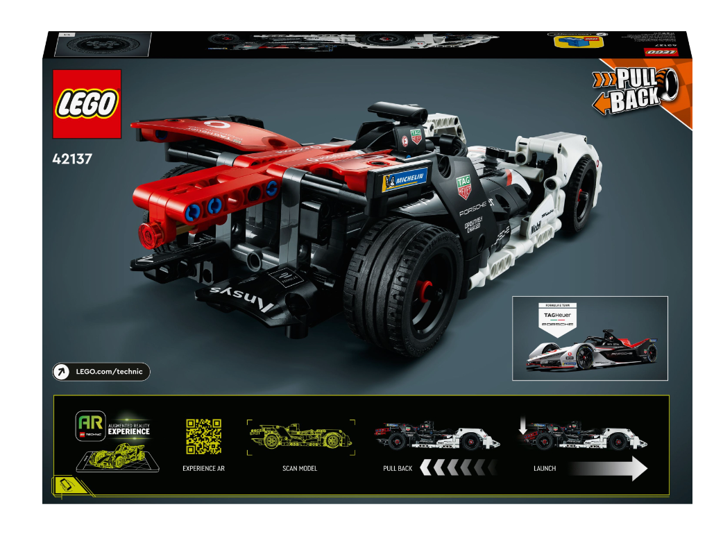 Конструктор Lego Technic Formula E® Porsche X Electric фото №3