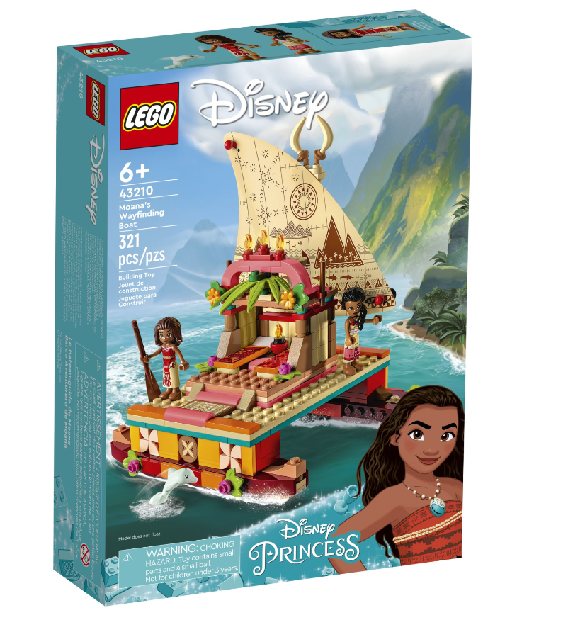 Конструктор Lego Disney Princess Пошуковий човен Ваяни