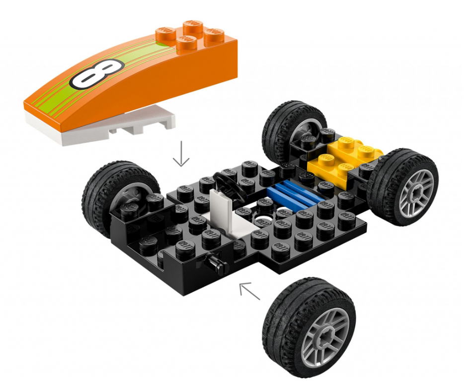 Конструктор Lego City Гоночний автомобіль фото №6