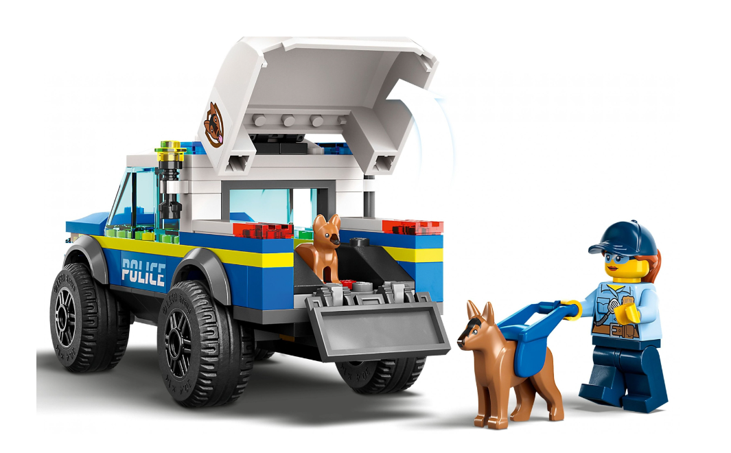 Конструктор Lego City Мобільний майданчик для дресирування поліцейських собак фото №3