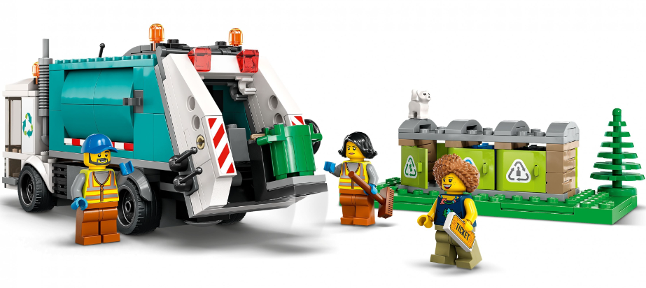 Конструктор Lego City Сміттєпереробна вантажівка фото №2