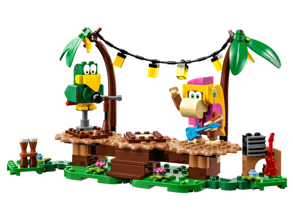Конструктор Lego Super Mario Імпровізація в джунглях Діксі Конґ. Додатковий набір фото №5