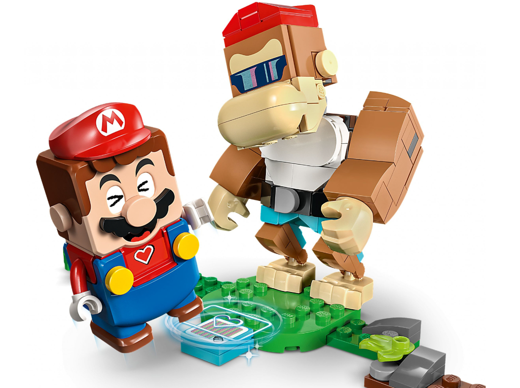 Конструктор Lego Super Mario Поїздка у вагонетці Дідді Конґа. Додатковий набір фото №4