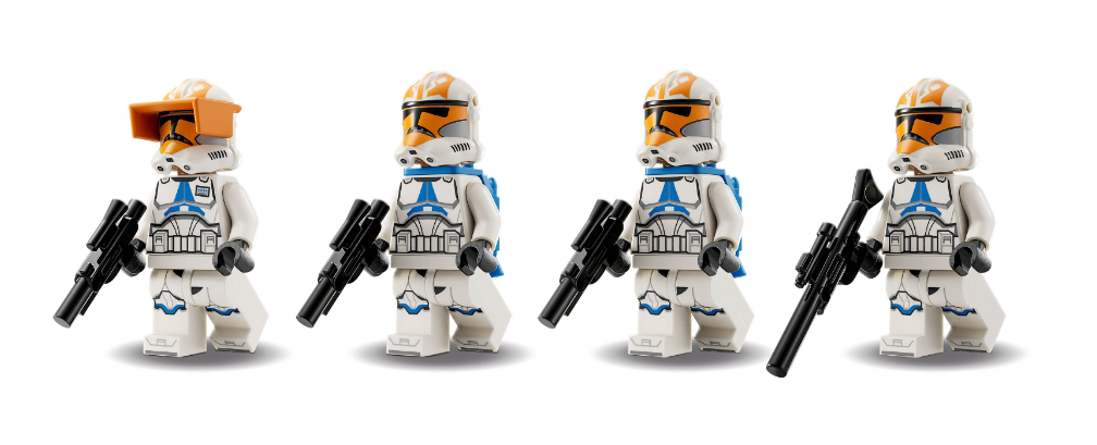 Конструктор Lego Star Wars™ Клони-піхотинці Асоки 332-го батальйону. Бойовий набір фото №4