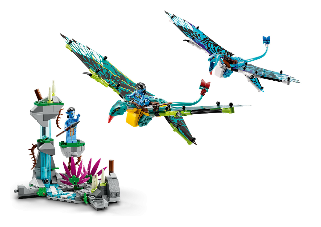 Конструктор Lego Avatar Перший політ Джейка і Нейтірі на Банши фото №5