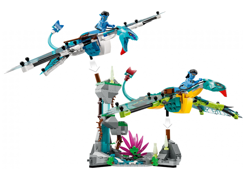 Конструктор Lego Avatar Перший політ Джейка і Нейтірі на Банши фото №3