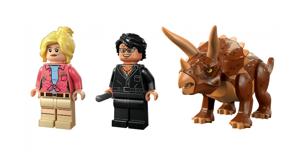 Конструктор Lego Jurassic Park Дослідження трицератопсів фото №5