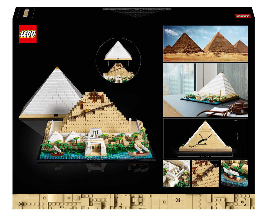 Конструктор Lego Architecture Піраміда Хеопса фото №4