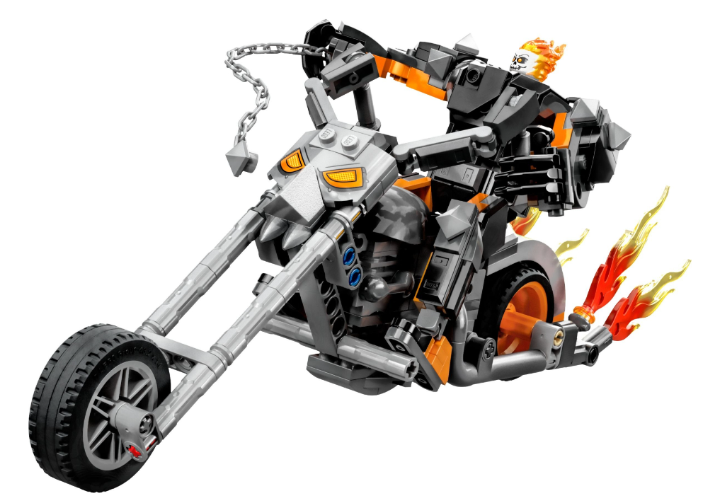 Конструктор Lego Super Heroes Примарний Вершник: робот і мотоцикл фото №3