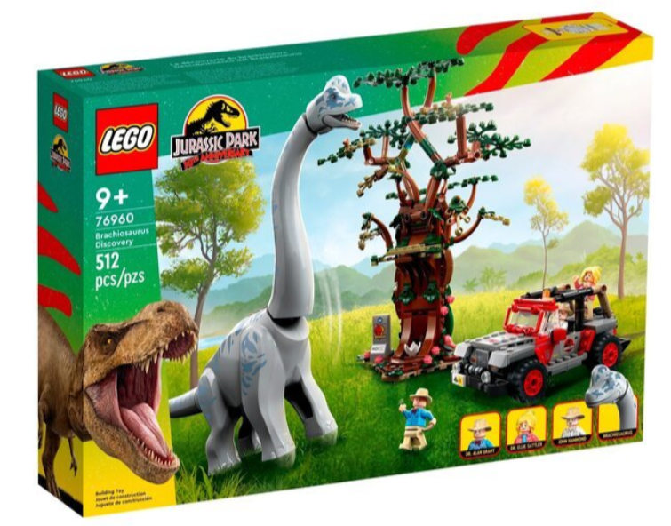 Конструктор Lego Jurassic Park Відкриття брахіозавра