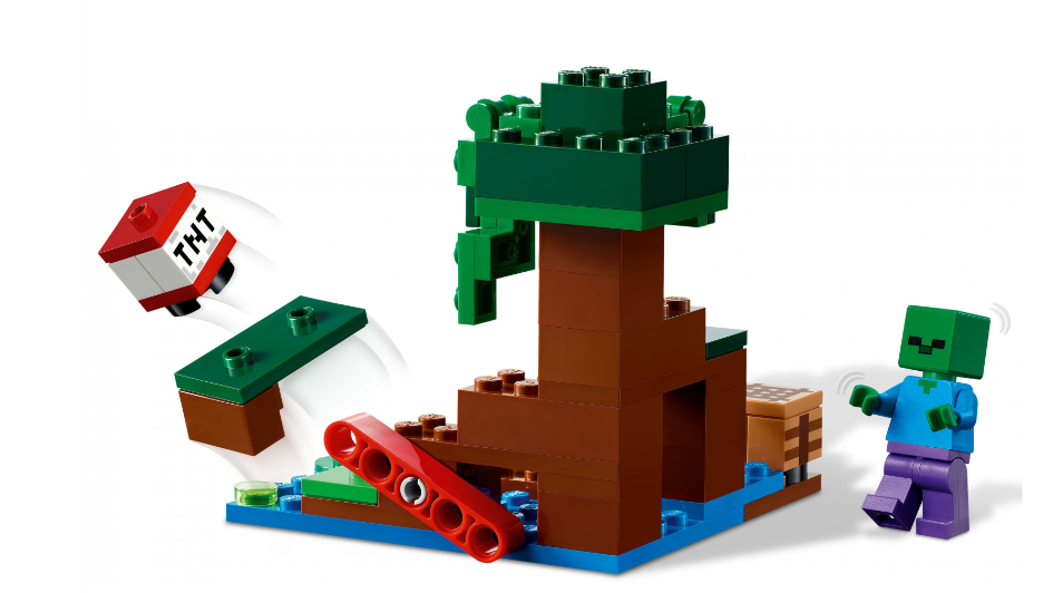 Конструктор Lego Minecraft Пригоди на болоті фото №4