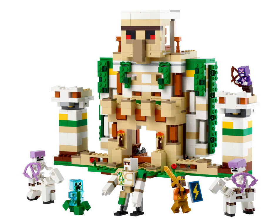 Конструктор Lego Minecraft Фортеця Залізний голем фото №2
