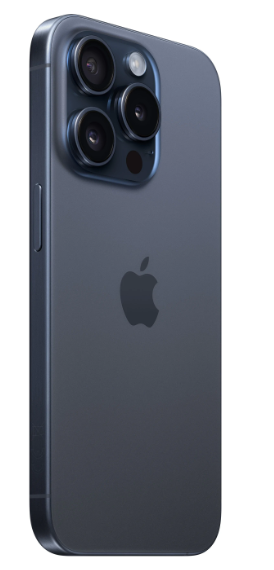 Смартфон Apple iPhone 15 Pro 256GB Blue Titanium фото №3
