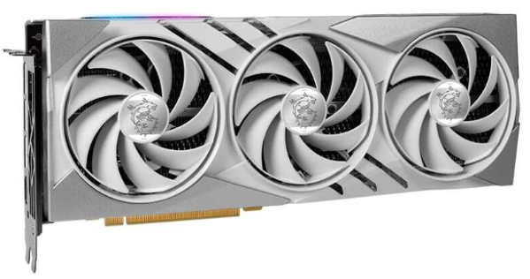 Відеокарта MSI GeForce RTX 4070 12GB GDDR6X GAMING SLIM WHITE фото №3