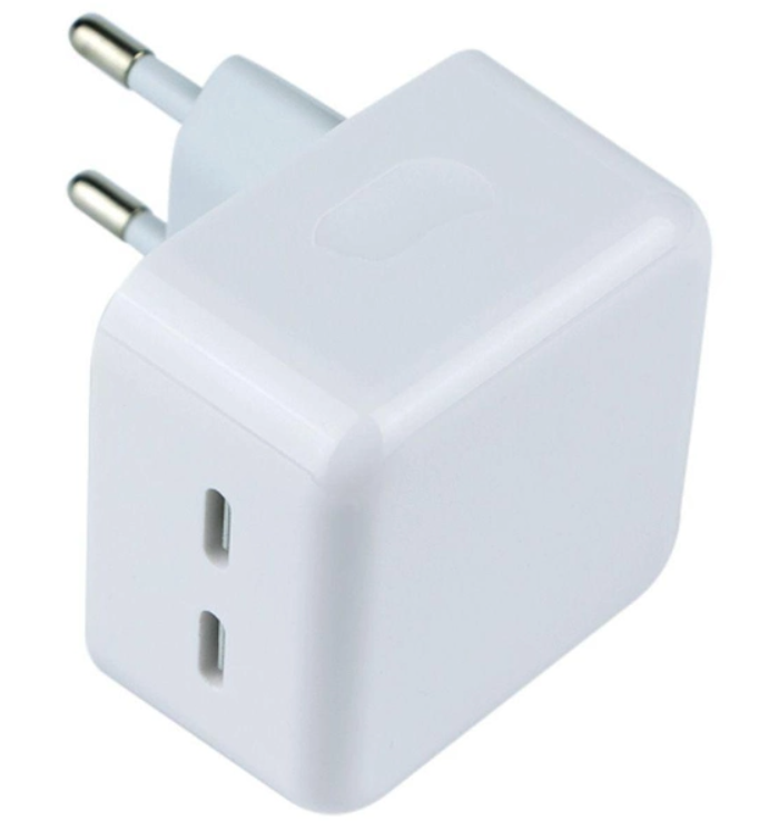 СЗУ Apple 50W HC Dual USB-C Port Compact Power Adapter AAA  White