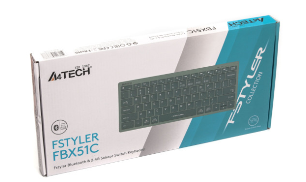 Клавіатура A4Tech FBX51C (Matcha Green) фото №6