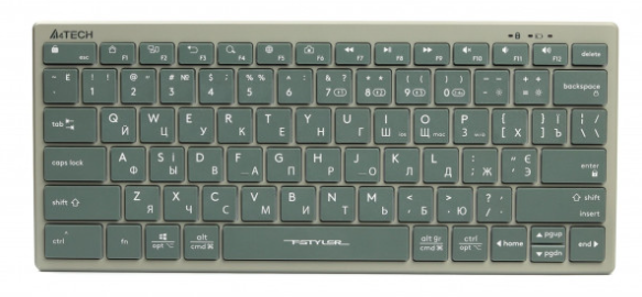 Клавіатура A4Tech FBX51C (Matcha Green)