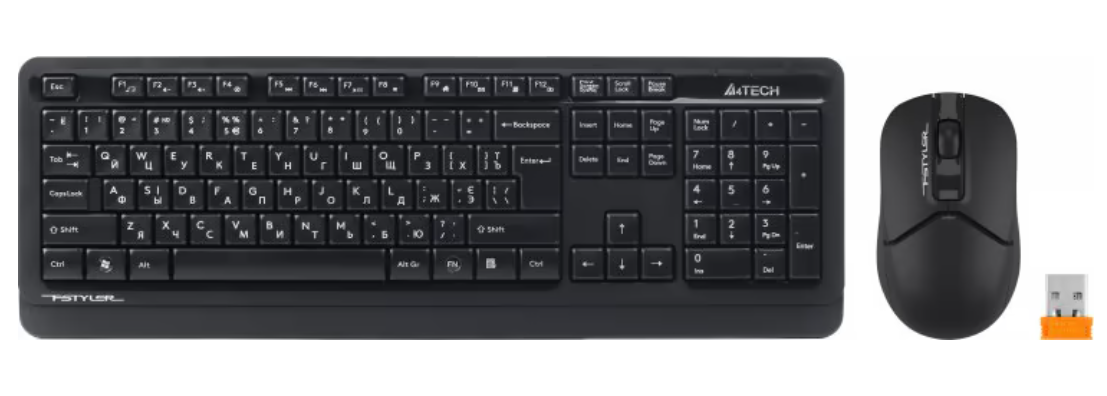 Клавіатура   мишка A4Tech FG1012 (Black)