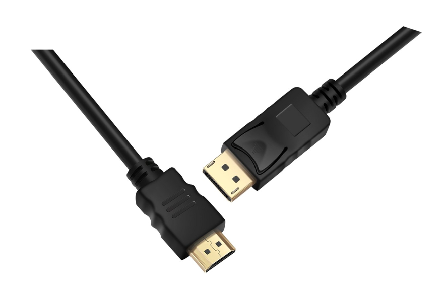 Кабель Almordor DisplayPort to HDMI 1.0m (PR-DP-HDMI-P-02-30-1m) фото №2